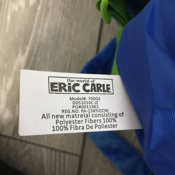 NWT The World Of Eric Carle Elephant Backpack Kid Leash - Picture 8 of 9